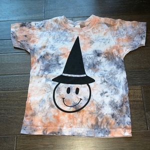 Halloween tie dye shirt